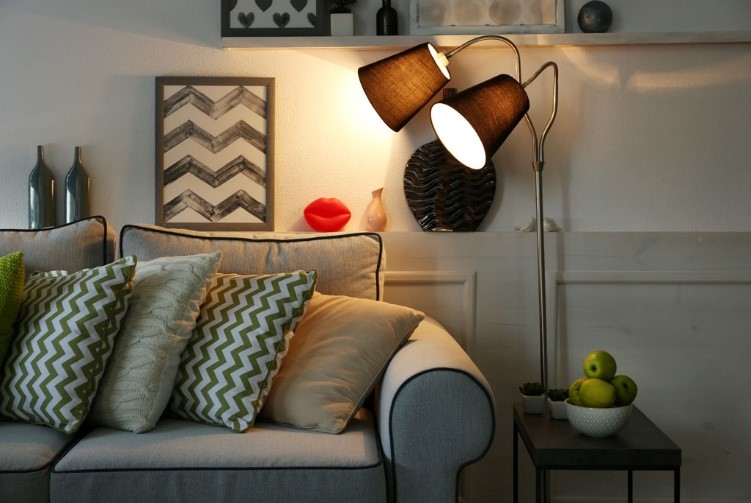 living room task lighting