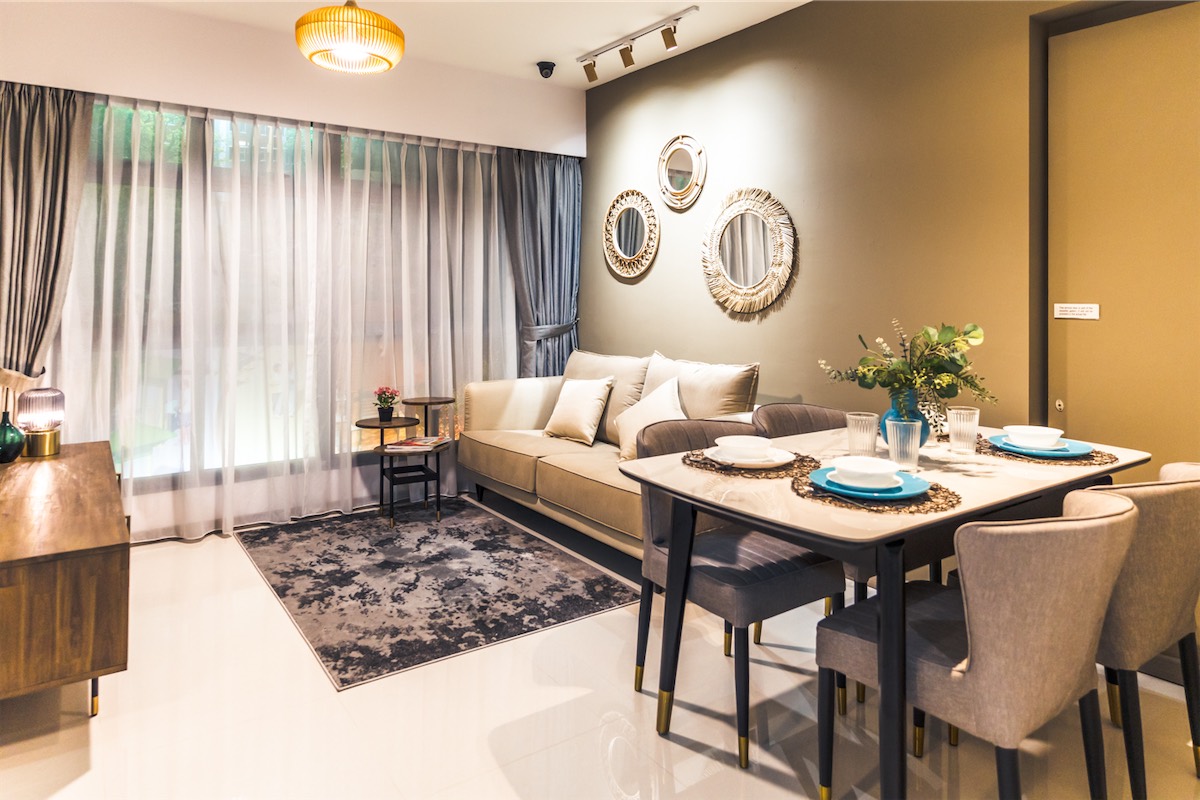 HDB MNH My Nice Home Gallery 2023 Show Flats Interiors 3-room Asian Modern overview