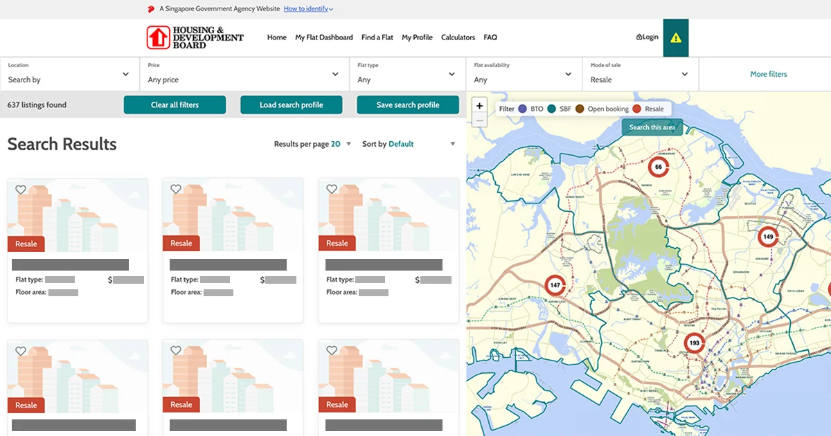 HDB-Resale-Flat-Listing